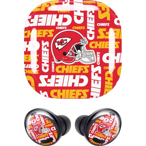 NFL Kansas City Chiefs Red Blast Galaxy Buds Pro Skin