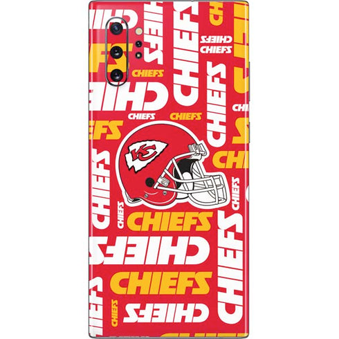 NFL Kansas City Chiefs Red Blast Galaxy Note 10 Plus Skin
