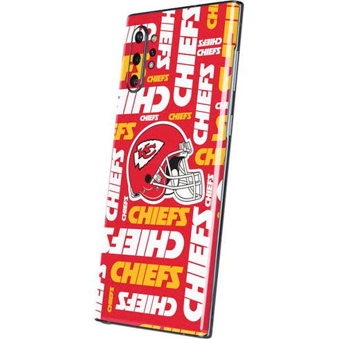 NFL Kansas City Chiefs Red Blast Galaxy Note 10 Plus Skin