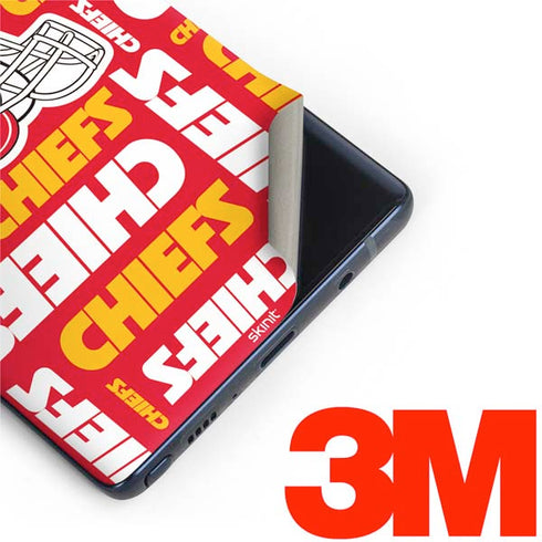 NFL Kansas City Chiefs Red Blast Galaxy Note 9 Skin