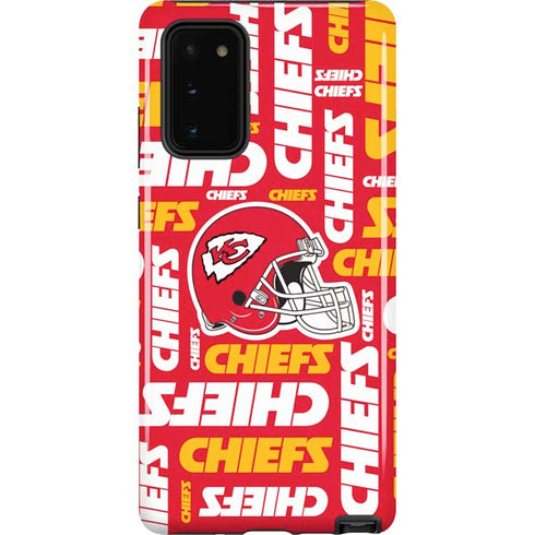 NFL Kansas City Chiefs Red Blast Galaxy Note20 5G Pro Case