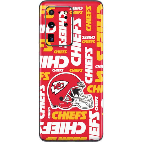 NFL Kansas City Chiefs Red Blast Galaxy S20 Ultra 5G Skin