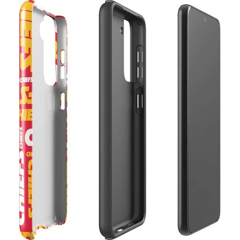 NFL Kansas City Chiefs Red Blast Galaxy S21 FE Pro Case