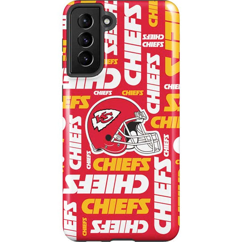 NFL Kansas City Chiefs Red Blast Galaxy S21 Plus 5G Pro Case