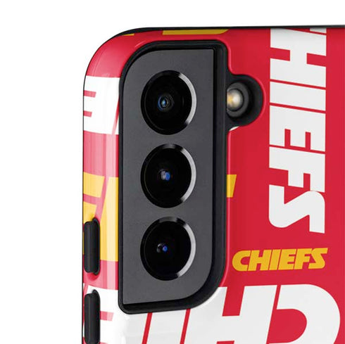 NFL Kansas City Chiefs Red Blast Galaxy S22 Pro Case