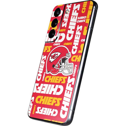 NFL Kansas City Chiefs Red Blast Galaxy S22 Skin