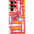 NFL Kansas City Chiefs Red Blast Galaxy S22 Ultra Skin