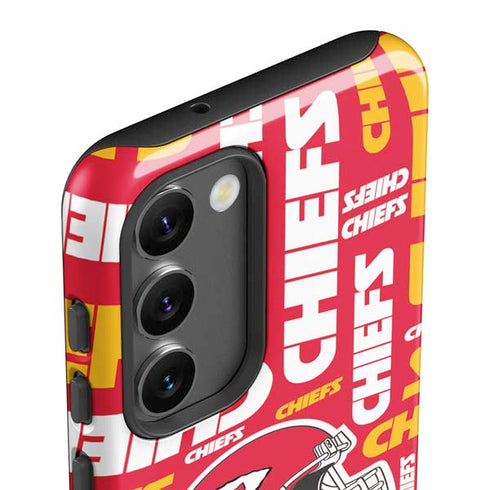 NFL Kansas City Chiefs Red Blast Galaxy S23 Plus Pro Case