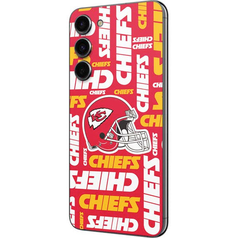 NFL Kansas City Chiefs Red Blast Galaxy S23 Plus Skin