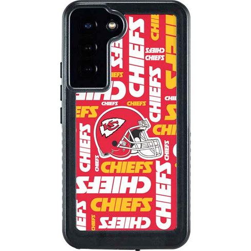 NFL Kansas City Chiefs Red Blast Galaxy S23 Plus Waterproof Case