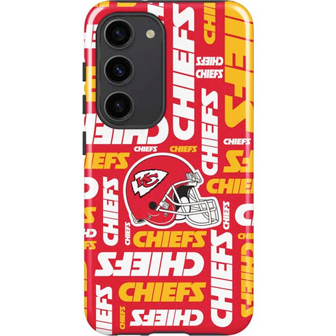 NFL Kansas City Chiefs Red Blast Galaxy S23 Pro Case
