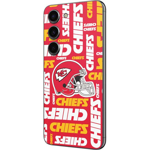 NFL Kansas City Chiefs Red Blast Galaxy S23 Skin