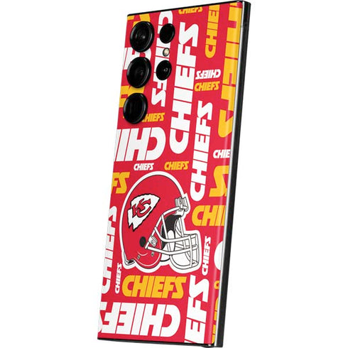 NFL Kansas City Chiefs Red Blast Galaxy S23 Ultra Skin
