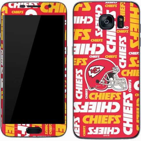 NFL Kansas City Chiefs Red Blast Galaxy S7 Skin