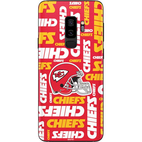 NFL Kansas City Chiefs Red Blast Galaxy S9 Plus Skin