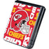 NFL Kansas City Chiefs Red Blast Galaxy Z Flip5 5G Skin