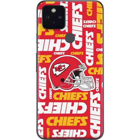NFL Kansas City Chiefs Red Blast Google Pixel 5a Skin