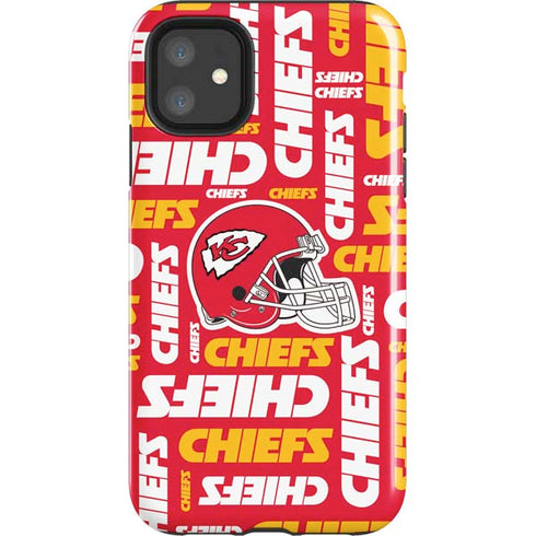 NFL Kansas City Chiefs Red Blast iPhone 11 Impact Case