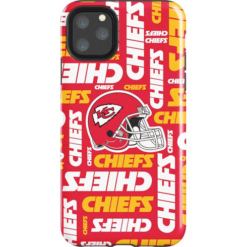 NFL Kansas City Chiefs Red Blast iPhone 11 Pro Max Impact Case