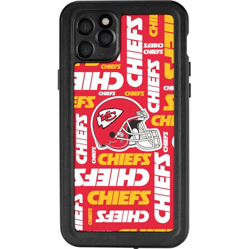 NFL Kansas City Chiefs Red Blast iPhone 11 Pro Max Waterproof Case
