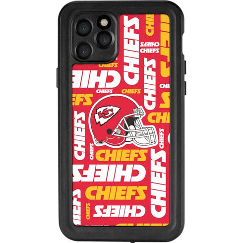 NFL Kansas City Chiefs Red Blast iPhone 11 Pro Waterproof Case