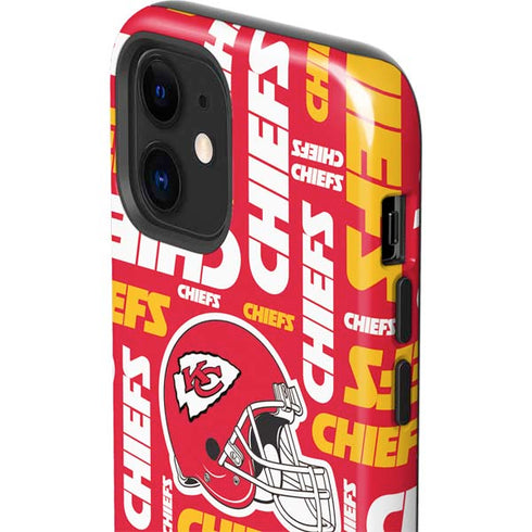 NFL Kansas City Chiefs Red Blast iPhone 12 Impact Case