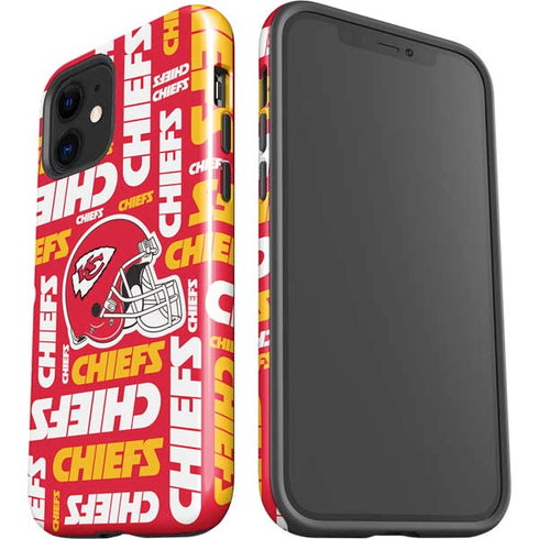 NFL Kansas City Chiefs Red Blast iPhone 12 Impact Case