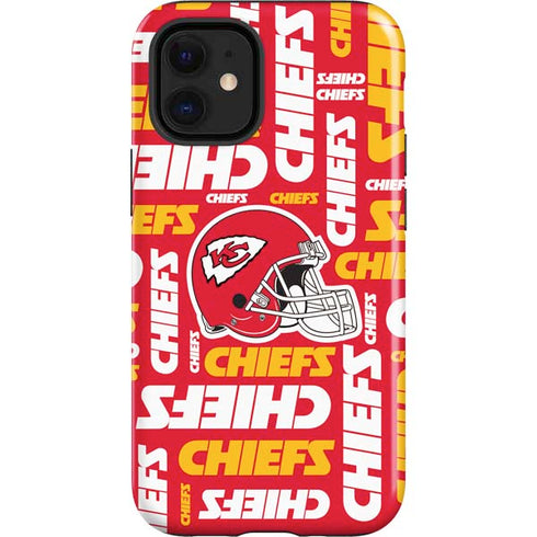NFL Kansas City Chiefs Red Blast iPhone 12 Mini Impact Case