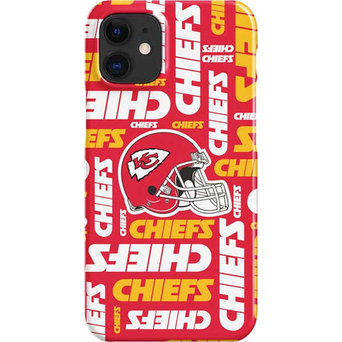 NFL Kansas City Chiefs Red Blast iPhone 12 Mini Lite Case