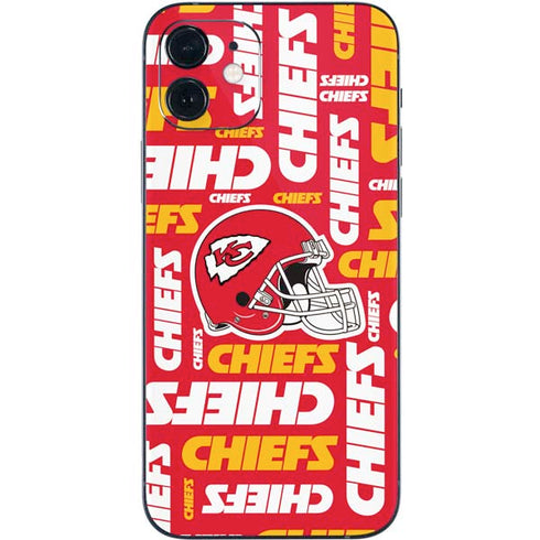NFL Kansas City Chiefs Red Blast iPhone 12 Mini Skin