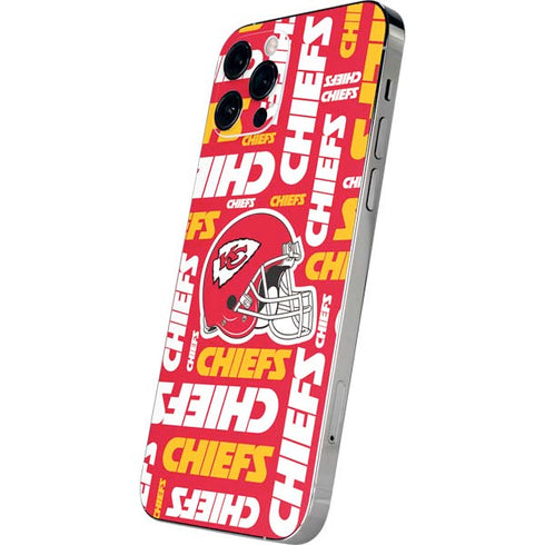 NFL Kansas City Chiefs Red Blast iPhone 12 Pro Max Skin