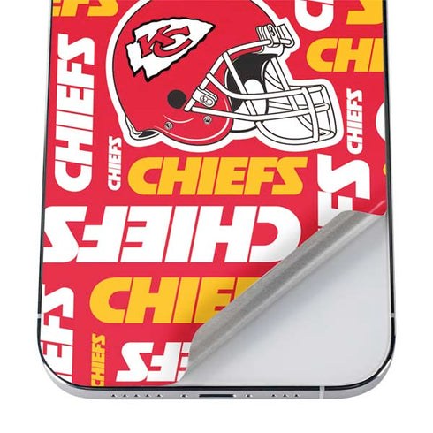 NFL Kansas City Chiefs Red Blast iPhone 12 Pro Max Skin