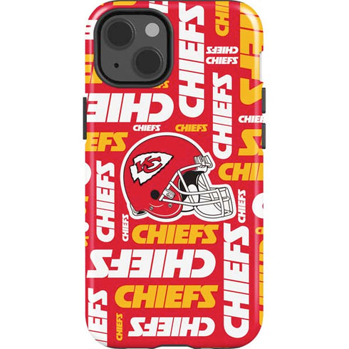NFL Kansas City Chiefs Red Blast iPhone 13 Impact Case