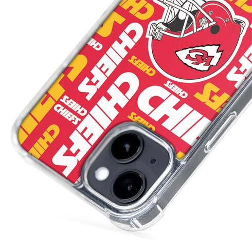 NFL Kansas City Chiefs Red Blast iPhone 13 MagSafe Case