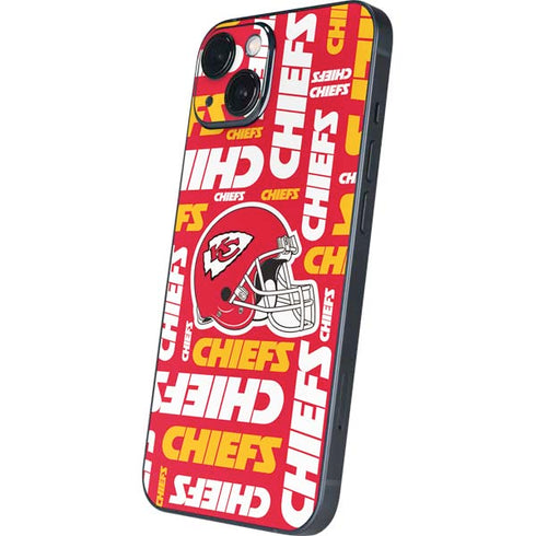 NFL Kansas City Chiefs Red Blast iPhone 14 Plus Skin