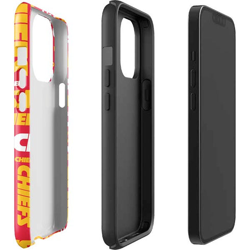 NFL Kansas City Chiefs Red Blast iPhone 15 Pro Impact Case
