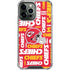 NFL Kansas City Chiefs Red Blast iPhone 15 Pro Max Clear Case