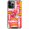 NFL Kansas City Chiefs Red Blast iPhone 14 Pro Max Clear Case