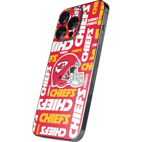 NFL Kansas City Chiefs Red Blast iPhone 14 Pro Max Skin