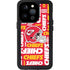 NFL Kansas City Chiefs Red Blast iPhone 14 Pro Waterproof Case