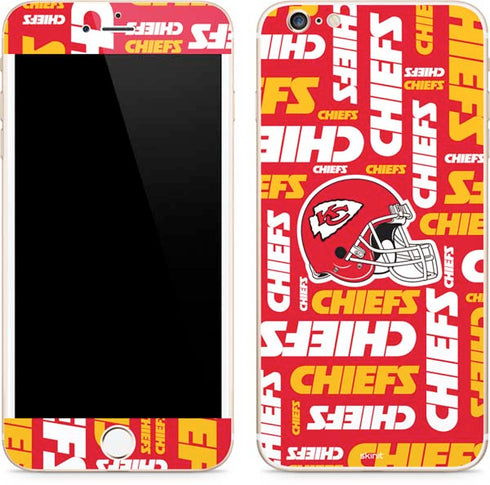 NFL Kansas City Chiefs Red Blast iPhone 6/6s Plus Skin