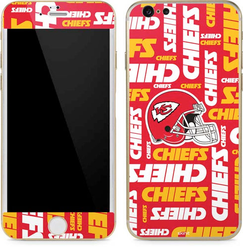 NFL Kansas City Chiefs Red Blast iPhone 6/6s Skin