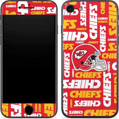NFL Kansas City Chiefs Red Blast iPhone 7 Skin