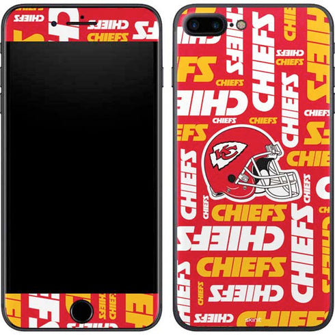 NFL Kansas City Chiefs Red Blast iPhone 8 Plus Skin