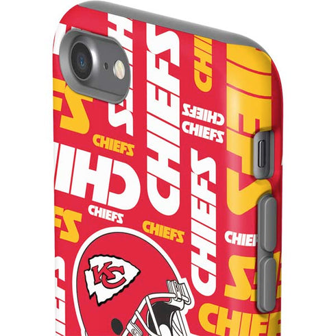 NFL Kansas City Chiefs Red Blast iPhone SE (2nd & 3rd Gen) Pro Case