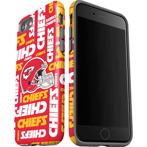 NFL Kansas City Chiefs Red Blast iPhone SE (2nd & 3rd Gen) Pro Case