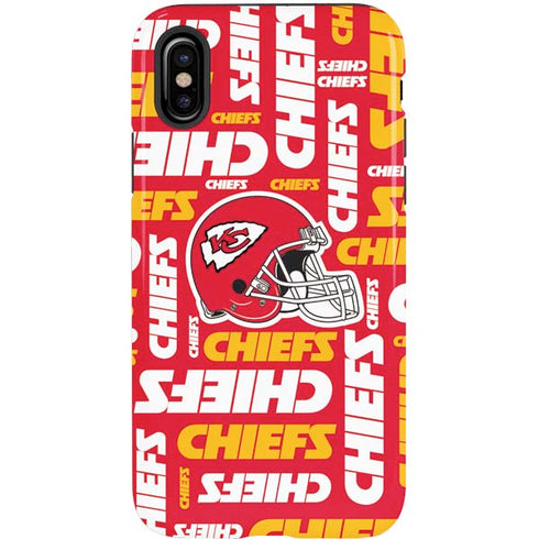 NFL Kansas City Chiefs Red Blast iPhone X Pro Case