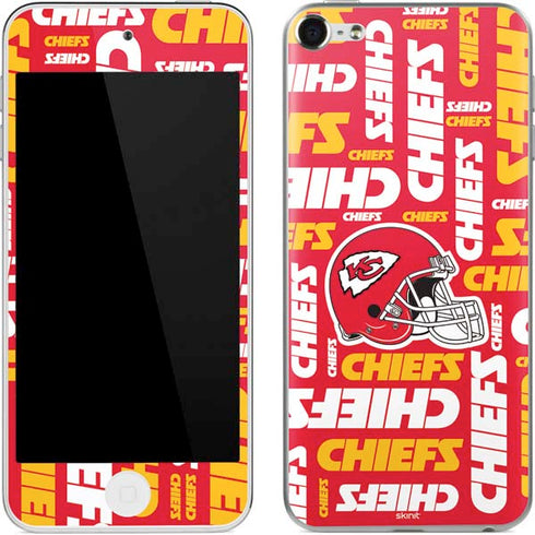 NFL Kansas City Chiefs Red Blast Apple iPod Skin