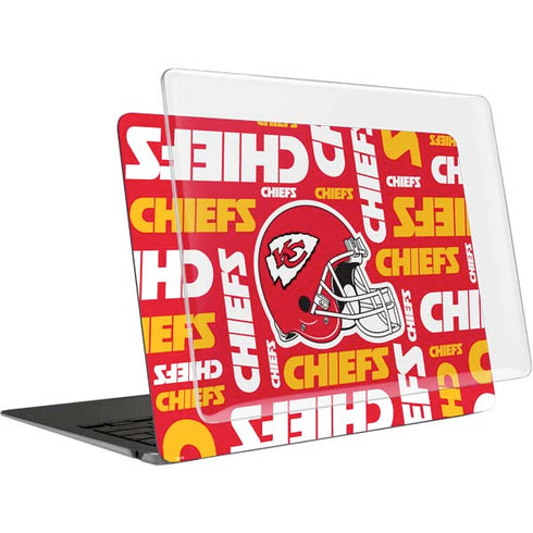 NFL Kansas City Chiefs Red Blast MacBook Air 13in (2020) Case plus Skin
