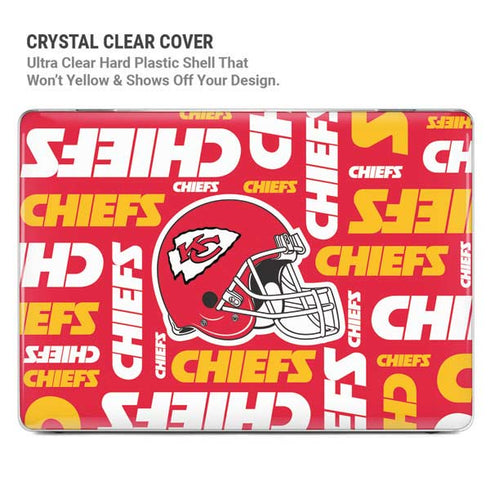 NFL Kansas City Chiefs Red Blast MacBook Air 13in M1 (2021) Case plus Skin